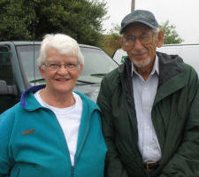 Sanford and Bertha Kelley, wild Maine blueberry growers